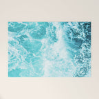 Perfect Sea Waves Welcome Mat Gallery Image 1