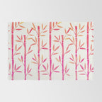 Bamboo Stems - Pink Palette Rug Gallery Image 2