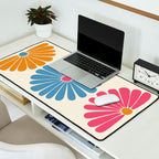 Retro Summer Daisies V Desk Mat Gallery Image 2