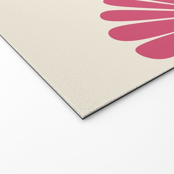 Retro Summer Daisies V Welcome Mat Gallery Image 2