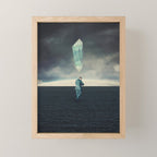 Living two whole lives with Burden Mini Art Print Gallery Image 1