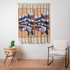 Mountain Bear Window Curtain Gallery Image 3