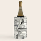 Washington DC toile gray Wine Chiller Gallery Image 3
