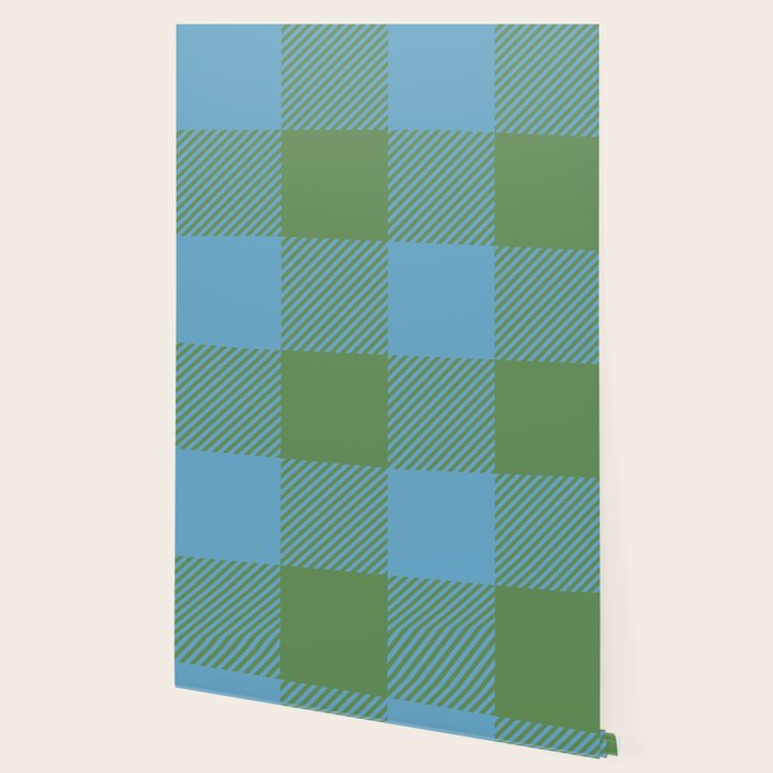Cozy Gingham Heirloom Charm Wallpaper Gallery Image 2