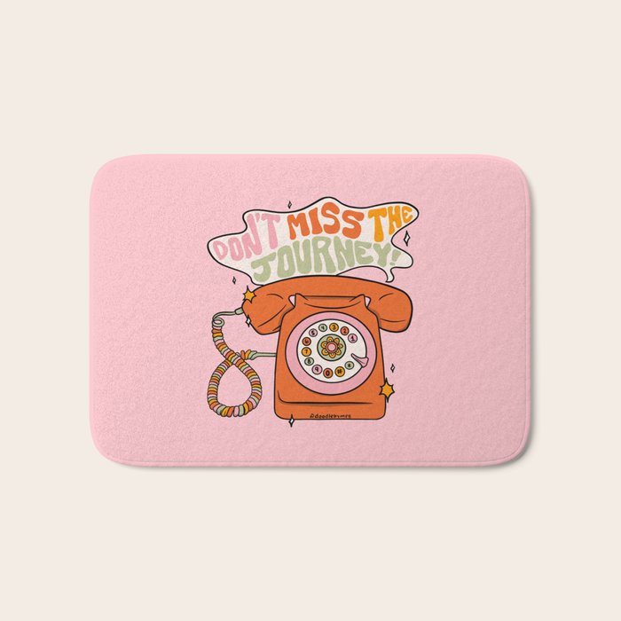 Don't Miss the Journey Bath Mat Gallery Image 1