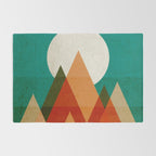 Full moon over Sahara desert Rug Gallery Image 2