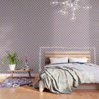 Palm Springs Orchid Tile - Pink and Cobalt Wallpaper Gallery Image 3