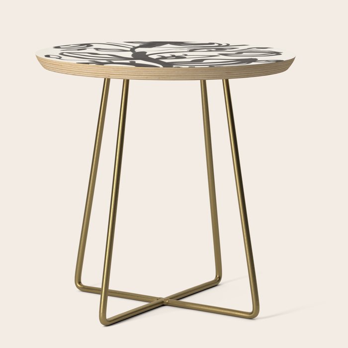 Abstract line art eyes  Side Table Gallery Image 1