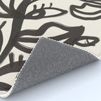 Abstract line art eyes  Rug Gallery Image 4