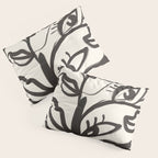 Abstract line art eyes  Pillow Sham Gallery Image 3