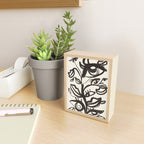 Abstract line art eyes  Mini Art Print Gallery Image 2
