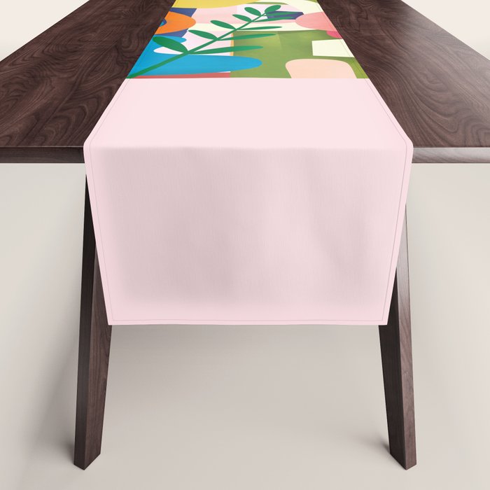 Minimal Modern Abstract 43 Table Runner Gallery Image 1