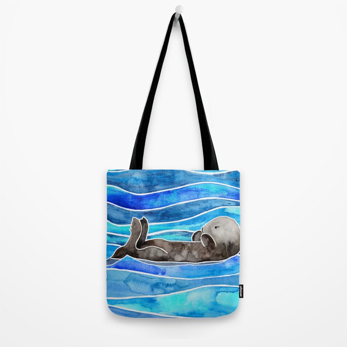 Sea Otter Tote Bag Gallery Image 2