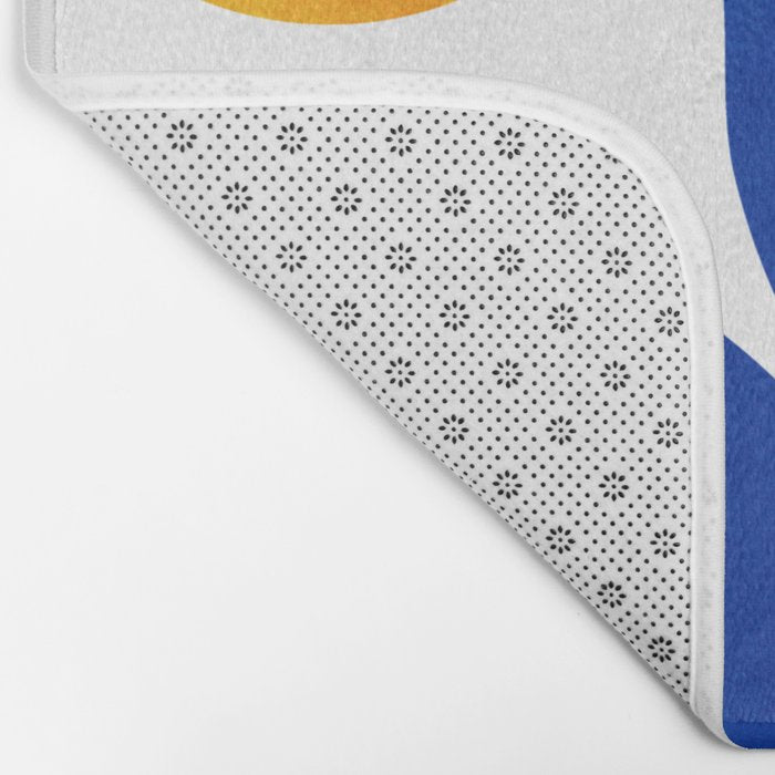 Indigo Garden Sunset Bath Mat Gallery Image 2