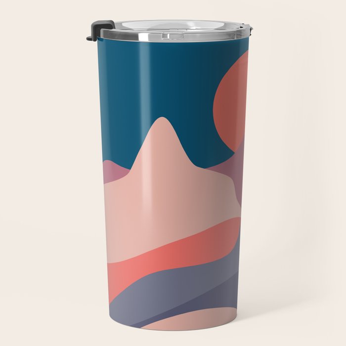 Cat Landscape 29 Travel Mug Gallery Image 3