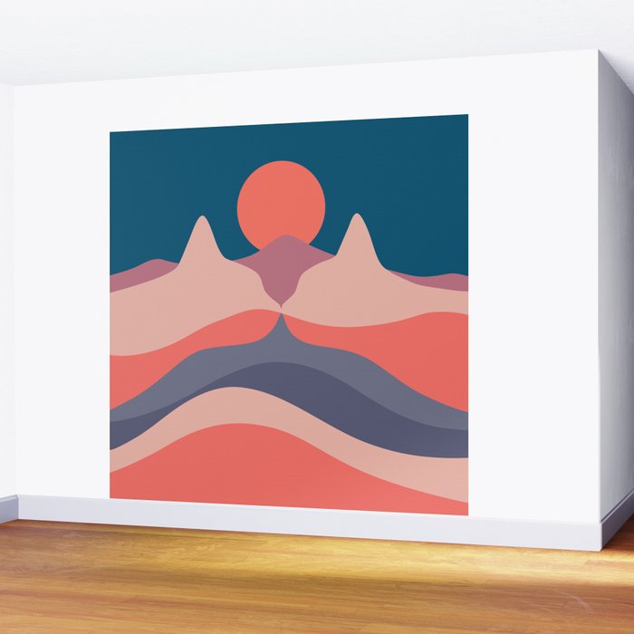 Cat Landscape 29 Wall Mural Gallery Image 2