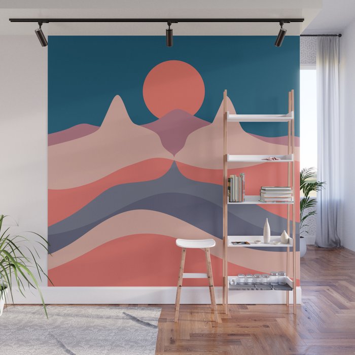 Cat Landscape 29 Wall Mural Gallery Image 1