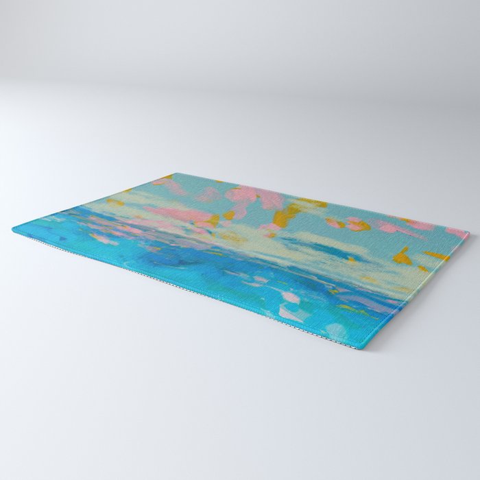 la mer in summer  Rug Gallery Image 3