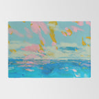la mer in summer  Rug Gallery Image 2