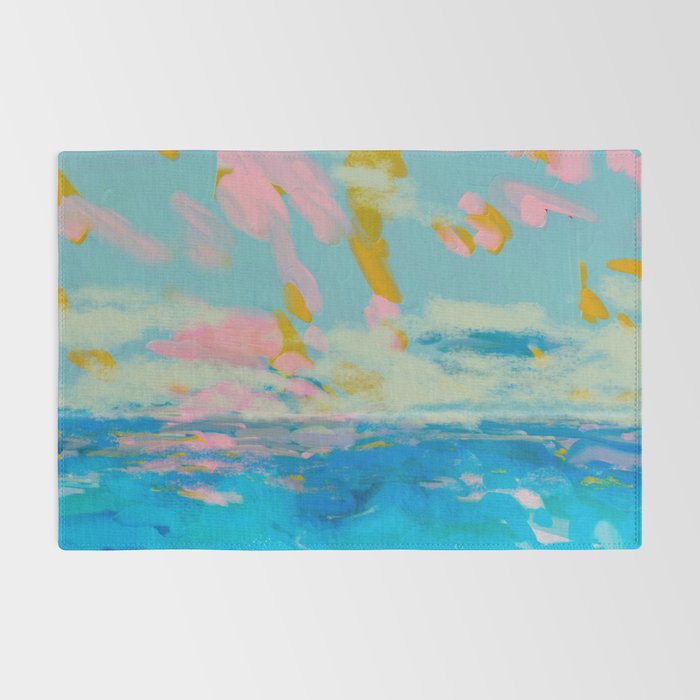la mer in summer  Rug Gallery Image 2