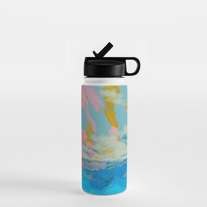 la mer in summer  Water Bottle Gallery Image 1