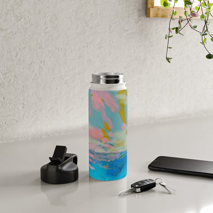 la mer in summer  Water Bottle Gallery Image 5