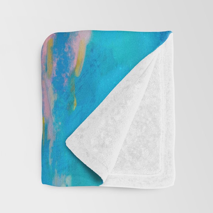 la mer in summer  Throw Blanket Gallery Image 3