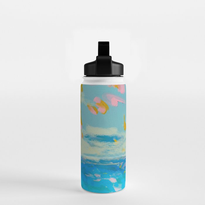 la mer in summer  Water Bottle Gallery Image 2