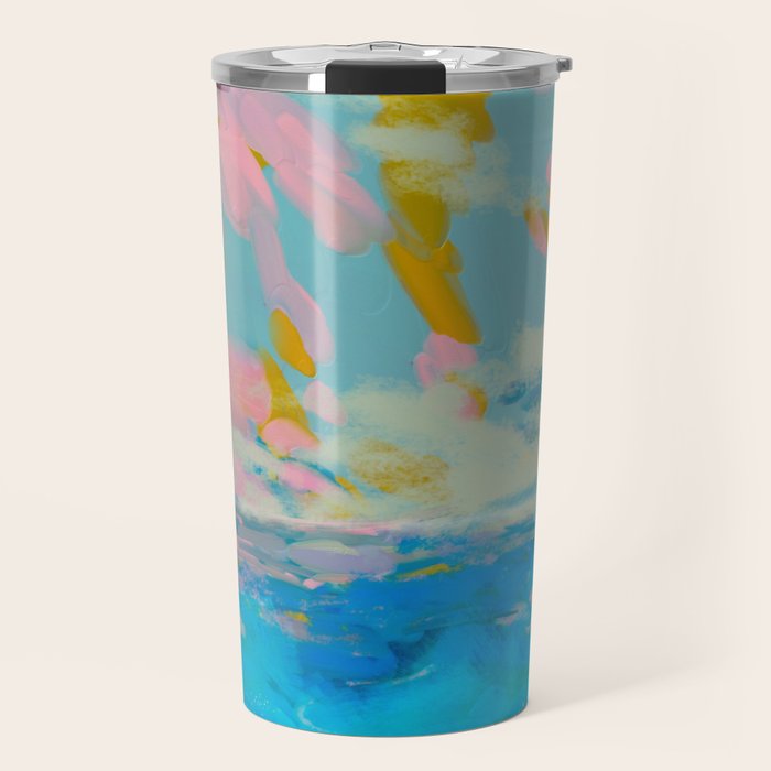 la mer in summer  Travel Mug Gallery Image 1