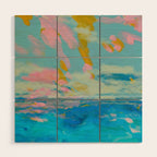 la mer in summer  Wood Wall Art Gallery Image 1