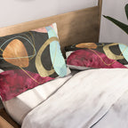 Abstract Pebbles II Pillow Sham Gallery Image 2