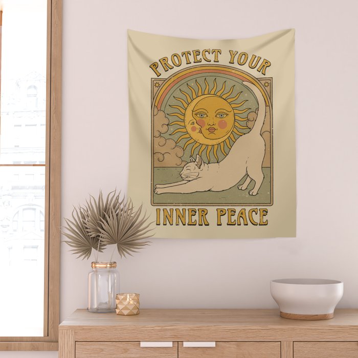 Inner Peace Wall Tapestry Gallery Image 2