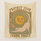 Inner Peace Wall Tapestry Gallery Image 4