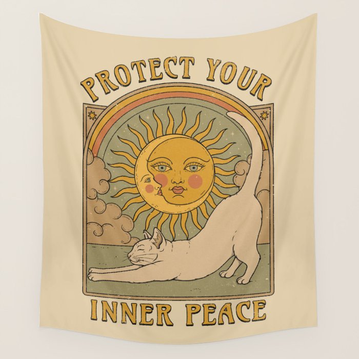 Inner Peace Wall Tapestry Gallery Image 4