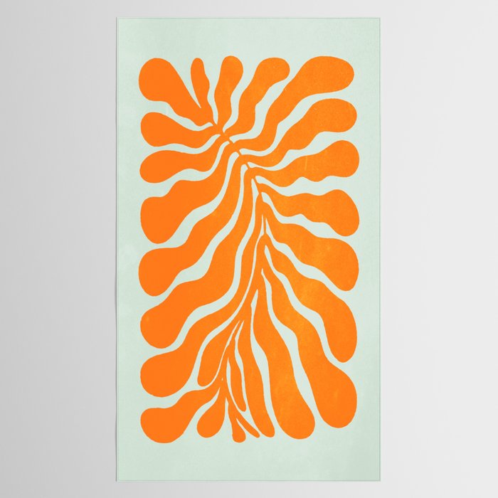 Frozen Sunrise Ferns: Matisse Edition  Tablecloth Gallery Image 2
