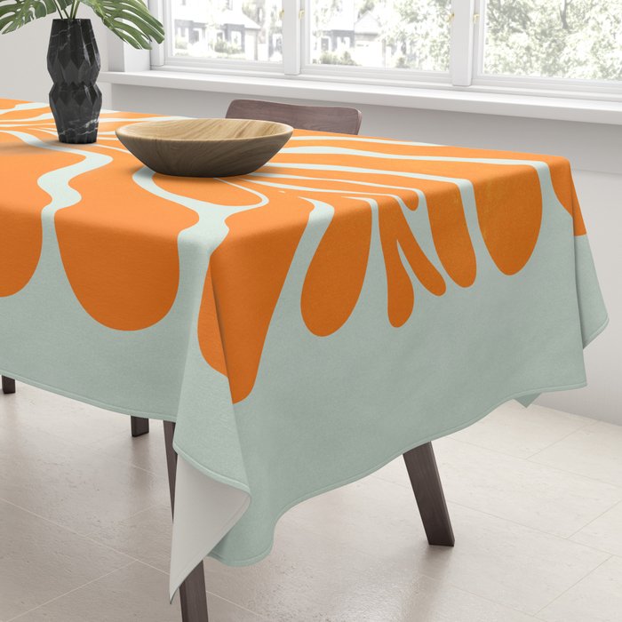 Frozen Sunrise Ferns: Matisse Edition  Tablecloth Gallery Image 3
