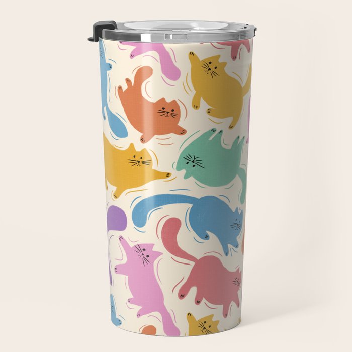 Rainbow Cats Travel Mug Gallery Image 3