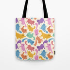 Rainbow Cats Tote Bag Gallery Image 1
