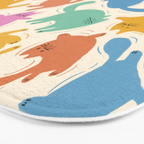 Rainbow Cats Bath Mat Gallery Image 3