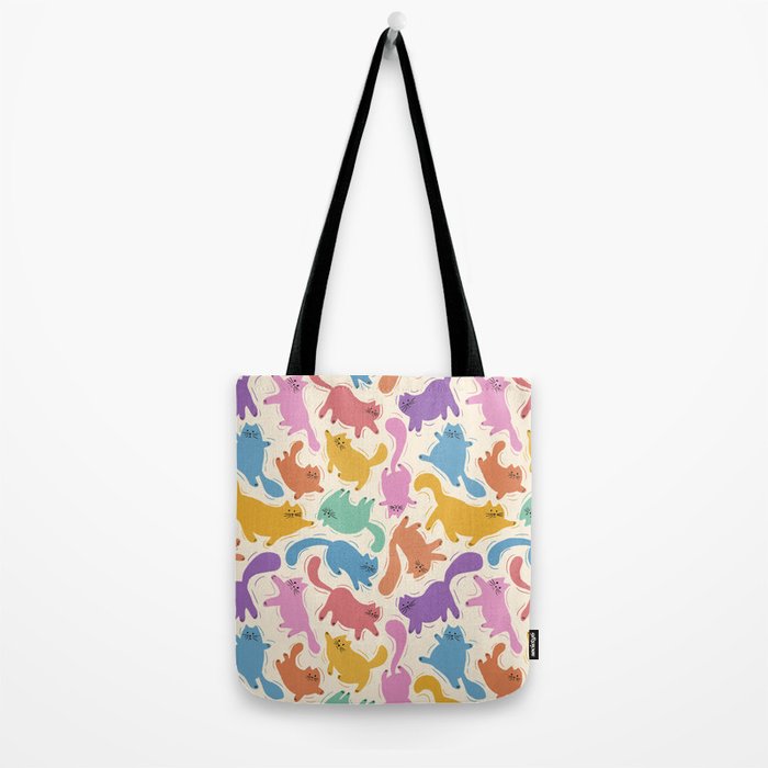 Rainbow Cats Tote Bag Gallery Image 2