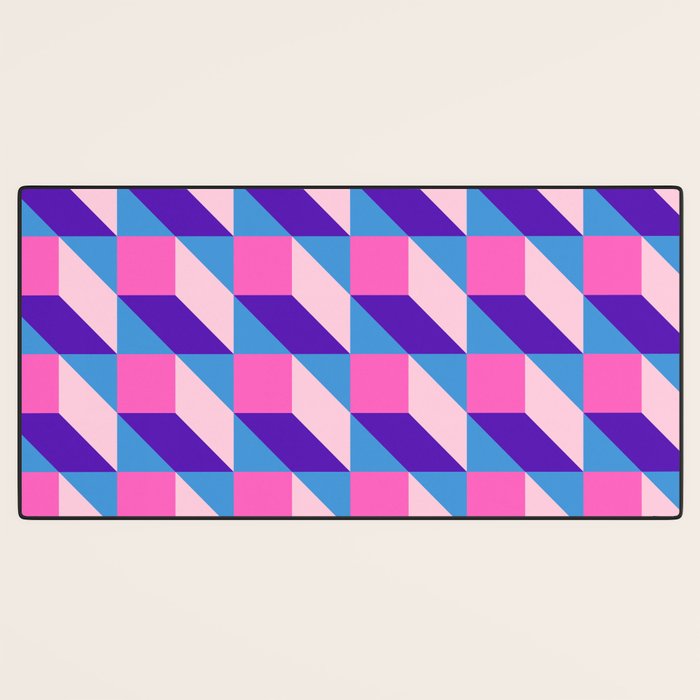 Geometric 01A Desk Mat Gallery Image 3