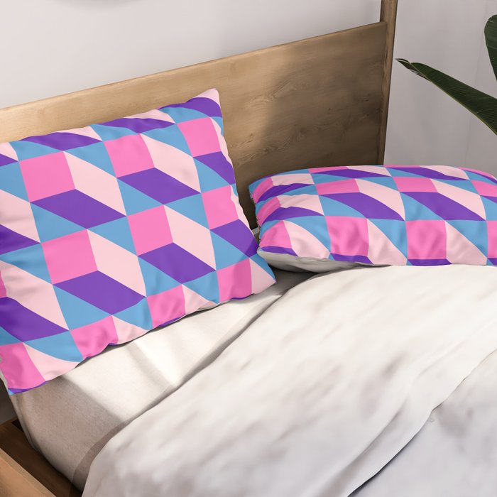 Geometric 01A Pillow Sham Gallery Image 2
