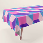Geometric 01A Tablecloth Gallery Image 1