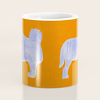Two Calm Dogs - Blue and Orange Coffee Mug Gallery Image 4