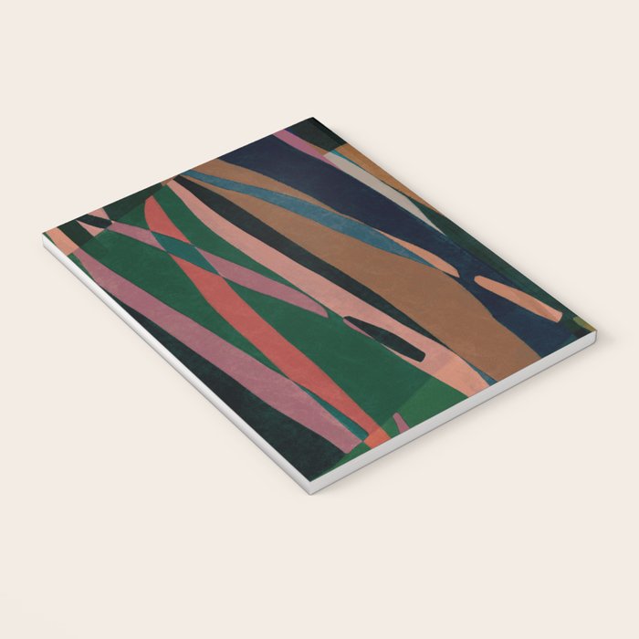 abstract striped multicolored background Notebook Gallery Image 3
