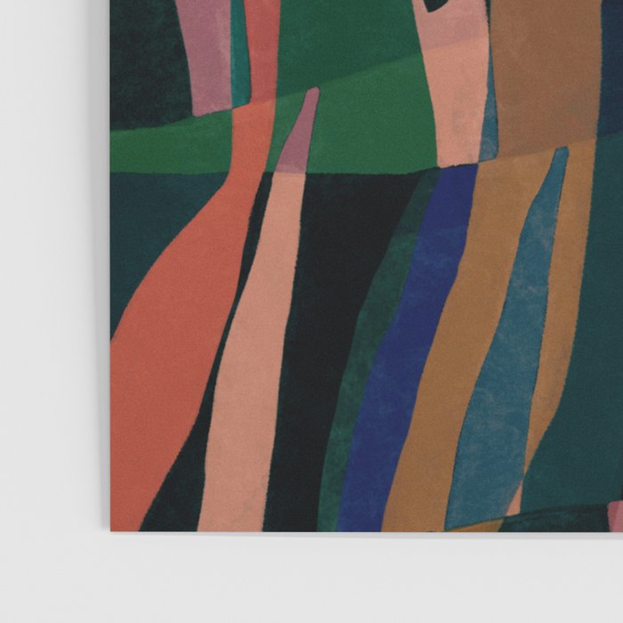 abstract striped multicolored background Poster Gallery Image 3