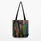 abstract striped multicolored background Tote Bag Gallery Image 2