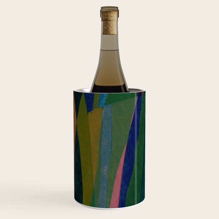 abstract striped multicolored background Wine Chiller Gallery Image 3