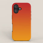 Red Orange Gradient iPhone Case Gallery Image 1