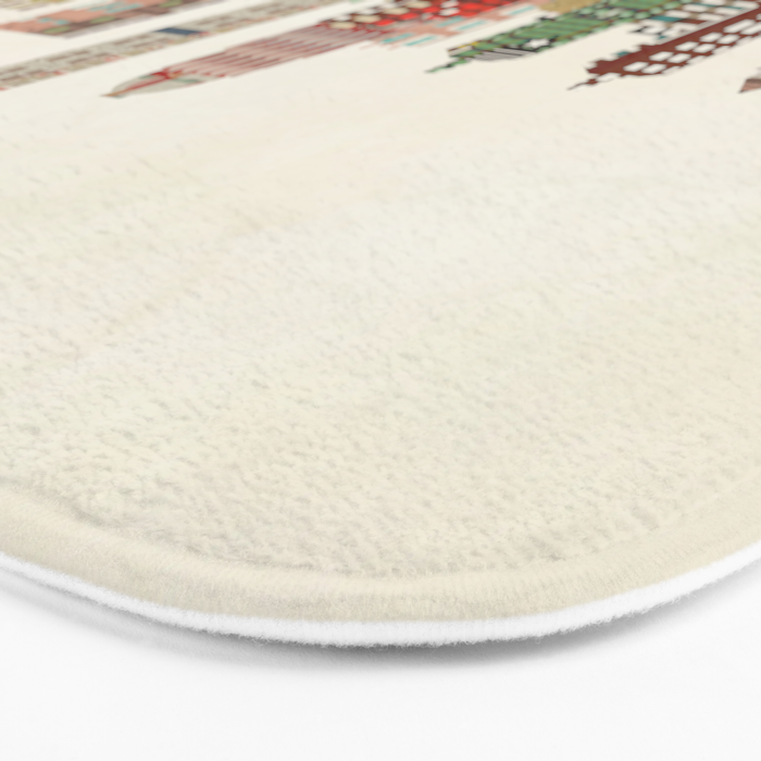 louisville kentucky skyline Bath Mat Gallery Image 3